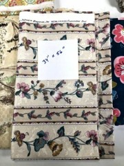 Vintage Bryant House n Home Joann Floral Flower Fabric Material Bulk Lot of 6 Pc