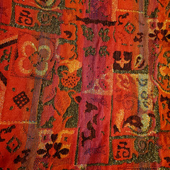 NWOT 56″ Wide Bold Heavy Duty Fabric Colorful Upholstery Decor Crafts – 2+ Yards