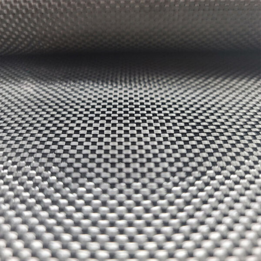 1pcs 3K 260gsm Carbon Fiber Cloth Plain Weave Fabric Cloth 100*50cm Decoration