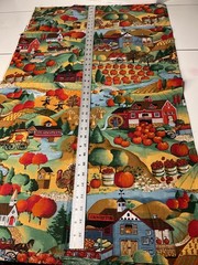 Concord Fabrics cotton fabric 44″ wide 1 yard fall country store Joan Kessler