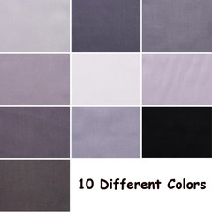 80Pcs 5X5 Inch Solid Cotton Fabric Squares for Quilting, Charm Packs for Quiltin