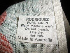 NEW Santa pure linen in Australia Rodriguez 18″ X 31″