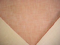 2-3/4Y Clarence House 34085-1 Lido Terra Cotta Linen Drapery Upholstery Fabric
