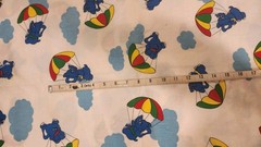 Princess Fabric Inc. #191 Elephants 44w X 1yd 22″ 100% Cotton
