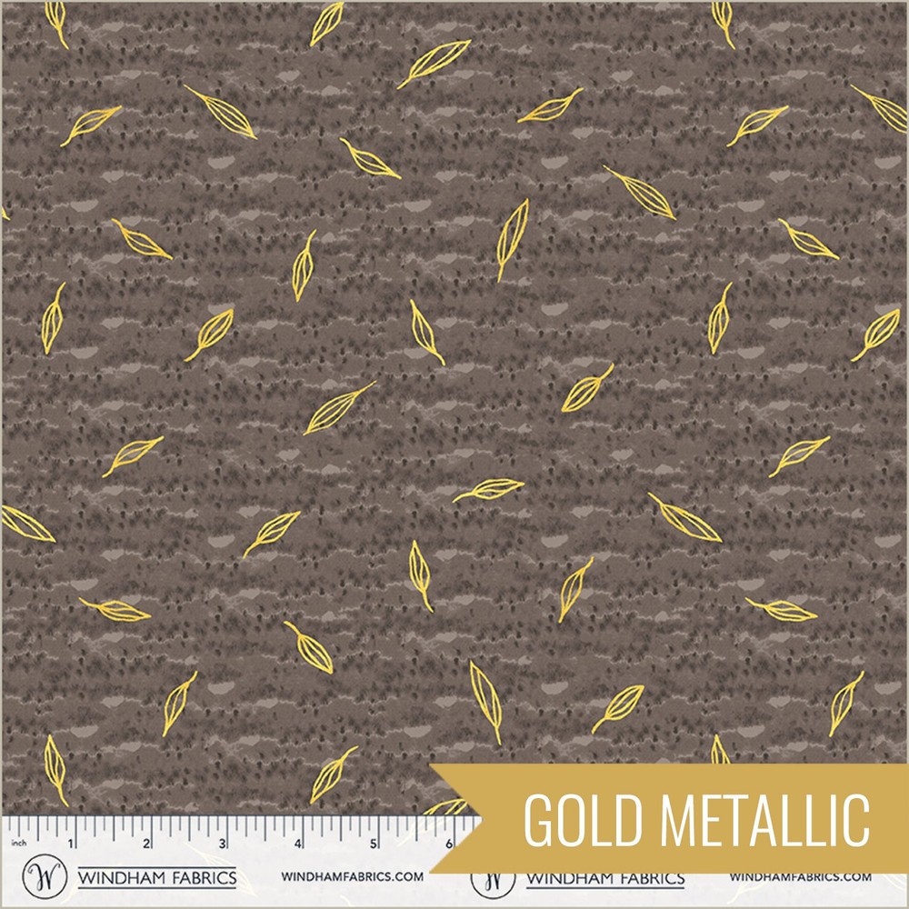 Sprig in Pumice Metallic | Flora & Form | Windham
