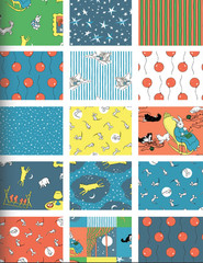 1/2 Yard – Goodnight Moon | Balloon in Teal (227862) | 100% Organic Cotton
