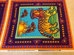 Tropical Safari Avlyn Inc 2 Panels 20×22.5 each Square , 41×23 Per Panel