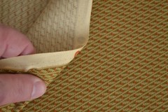 By 1/2 Yd, Rust, Green & Olive Tiny-Print Quilt Cotton, Andover/Jo Morton, B144