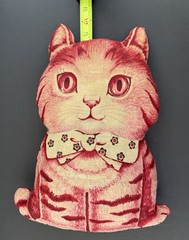 Vintage Charlie the Cat Cut N Sew Printed Fabric Pillow 1960’s