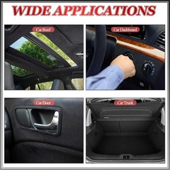 Self Adhesive Universal Headliner Fabric Foam Back Interior Trim DIY Roof Repair