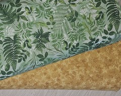 108 Quilt Backing Fabric Stars Gold Patriotic BENARTEX Cotton 3 CONTINUOUS YARDS