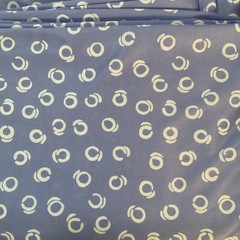 60” X 5 Yards “The Yardline Squiggle” Polyester Knit One Way Stretch Fabric