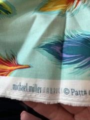 cotton fabric remnants lot 7 pieces