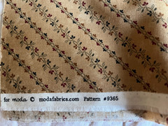 Brown Green Oranges 100% Cotton Remnants + Pieces 12.3 Oz Moda & Others