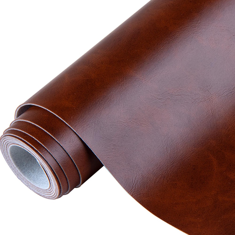 Ramya Brown-a Faux Leather Sheet 12″x53″