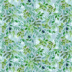 1/2 Yard Fabric – In Full Bloom | Moonlit Canopy – Seaglass by FreeSpirit