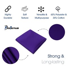 Purple Poly Cotton Twill Fabric – 60″ Wide – Sold by the Yard & Bolt