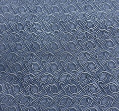 Blue Cotton Fat Quarter 18×22 Fabric Pattern Sewing Crafting
