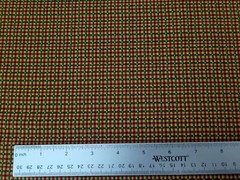 Christmas Eve BTY Liz Goodrick Dillon VIP Gold Red Tan Hunter Green Plaid
