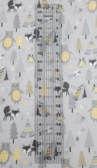 Camping Forest Animals Comfy Cotton FLANNEL Fabric by the Yard