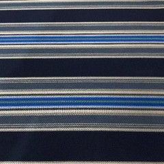 Sunbrella Pendleton Serape Stripe Indigo Blue Outdoor Upholstery Fabric
