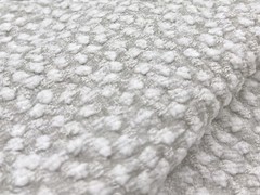 Donghia Textured Plain Weave Uphol Fabric- Pinch / White 7 yds DG-10350.010