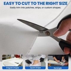 Fiberglass Cloth 4 oz E-Glass Woven Fabric, 50 Inch x 10 4oz（50 In x 10 Feet）