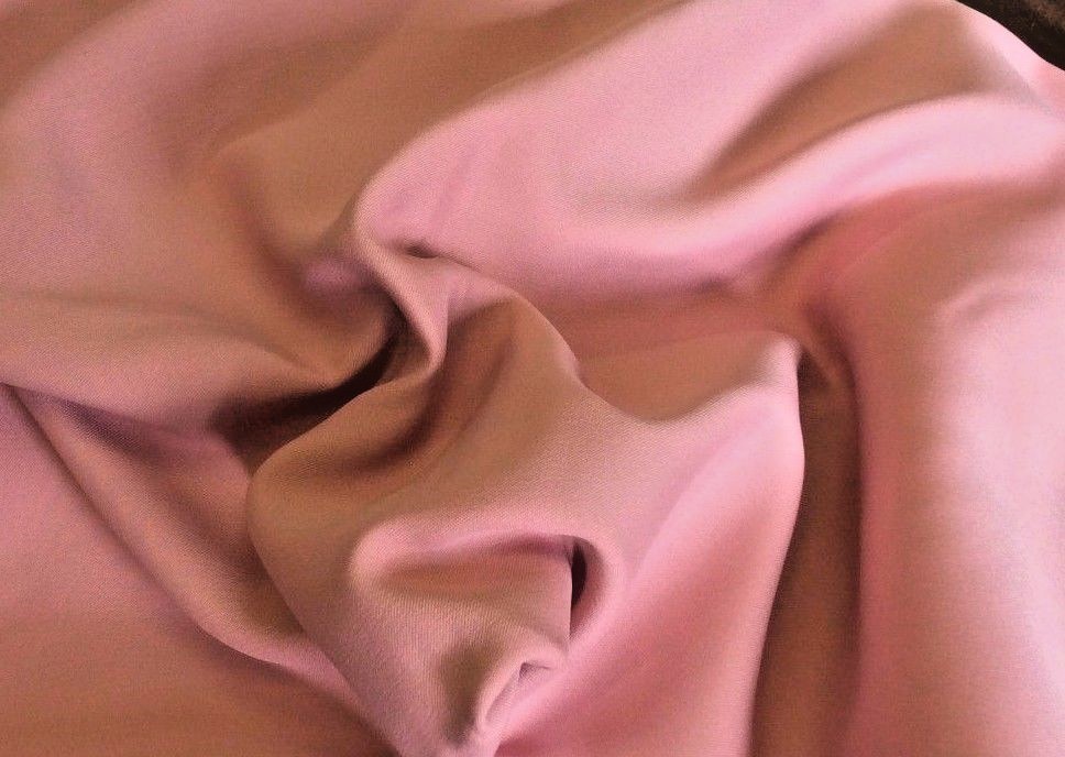 ROSE POLY COTTON-60 INCH WIDE-1 3/8 YARDS