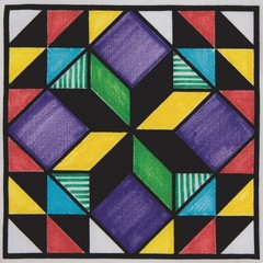 Velvet Collaborative Art Wall Hanging Quilt Pattern Craft Kit
