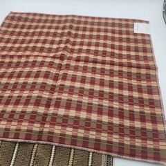 Wesley Hall lot of 6 vintage discontinued Fabric Samples 26″ x 22″