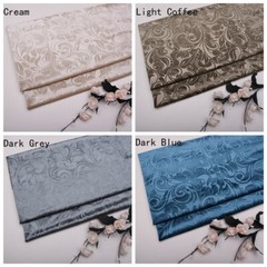Embossed Velvet Cloth Upholstery Fabric Sofa Furniture Bedding Decor Soft Floral