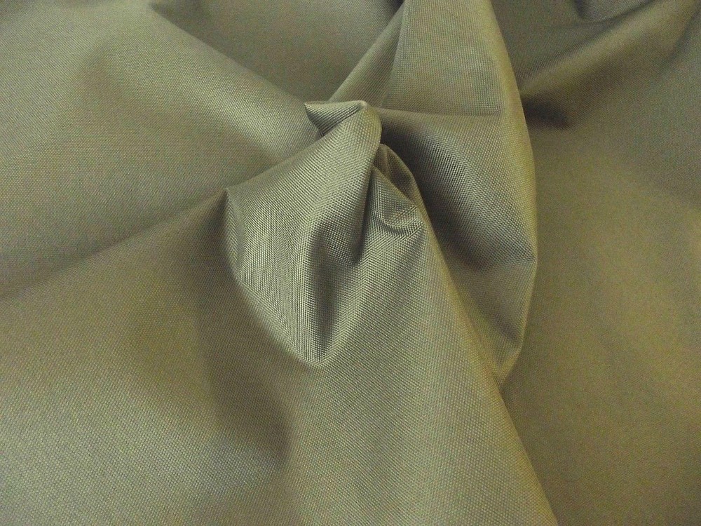 Soft PU Coated Water-Resistant Polyester Fabric Material – KHAKI