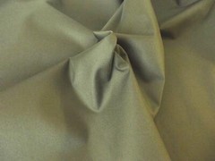 Soft PU Coated Water-Resistant Polyester Fabric Material – KHAKI
