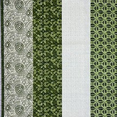 By 1/2 Yard OOP Tanzania Green Running 8ths Eights Legacy Studio Quilting Fabric