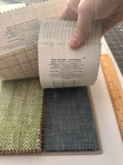 Pindler Check In Stripes Checks Solid Fabric Sample Books Craft Maker Doll House
