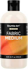 Fabric Medium, 8.45 Oz /250Ml Professional Textile Medium for Fabric Painting, I