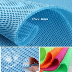 3D Air Mesh Fabric Net Cloth Three Layer Sandwich Spacer Sew Craft Solid Color