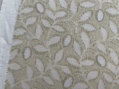 Fabric classic Leaf Beige 44”X 36″ Fabric David Textiles 00