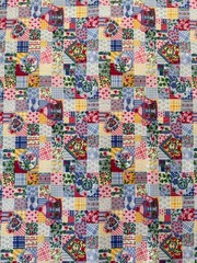Cute as a Button by Ro Gregg for Northcott Green Cotton Fabric BTY