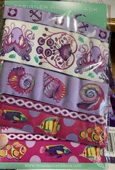 Tula Pink Floral Reef Designer Ribbon Pack ULTRAVIOLET