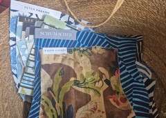 50+ Fabric Samples, incl. Ralph Lauren, Schumacher, Thibaut, Peter Fasano et al.
