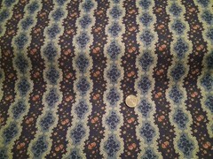 Floral Stripes Cotton Fabric 45″ X 36″