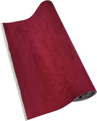 Wine Red Auto Suede Headliner Fabric with Foam Backing – 118″x60