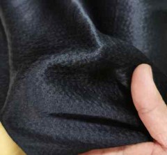 1YdX1.4Meter Natural Silk Pearl Satin Fabric Charmeuse Mulberry Seersucker Black