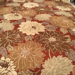 Decorator Fabric ROBERT ALLEN Earthy Flowers