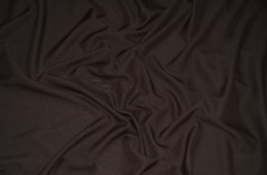 Brown Poplin Fabric Polyester Solid 60” YD Table Covers Decoration Apparel