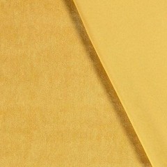 Stretch Baby Needle Cord 21 Wale Fabric Material OCHRE