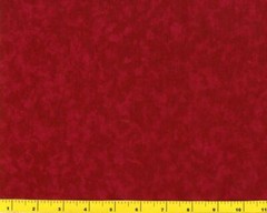Dark Red Sponge Print Half Yard CSOSPN06495