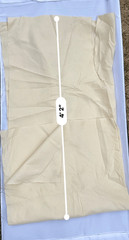 Felt Fabric | Off White Ivory Beige | 54″ by 74″ with small Tear