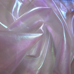 Pearlescent Pink Bubble Lame Fabric 60″ By The Yard Shifting Costume Cloth